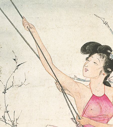 元江-胡也佛的仕女画和最知名的金瓶梅秘戏图